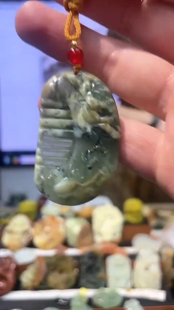 【闪购商品】岫玉吊坠未镶嵌·
