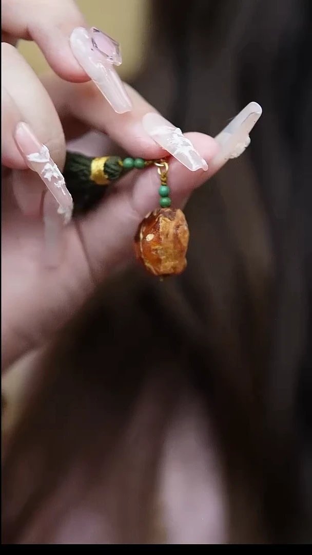 裸石蜜蜡未镶嵌*蜜蜡提溜*活扣头可拆*百搭手串项链