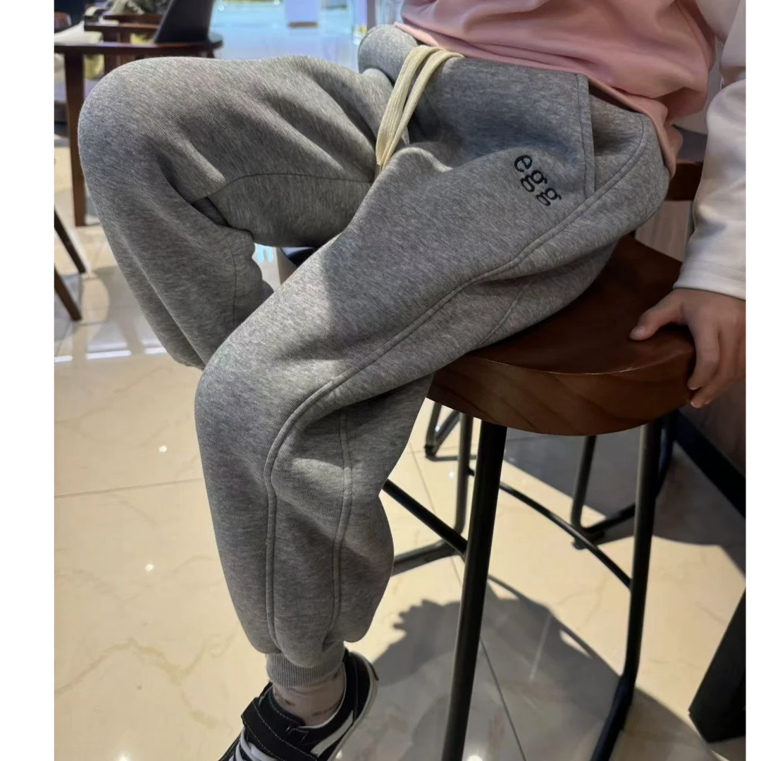 【大棉裤.一条过冬】儿童加厚卫裤550克男女童时尚运动卫裤