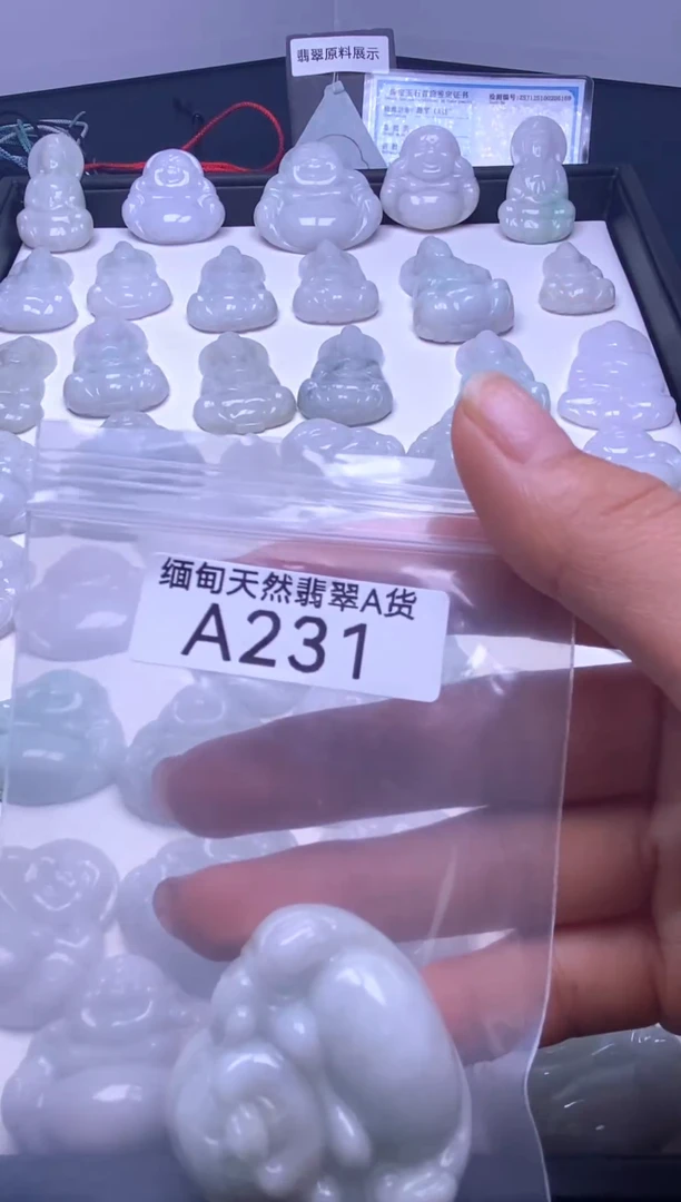 颈饰未镶嵌翡翠A231