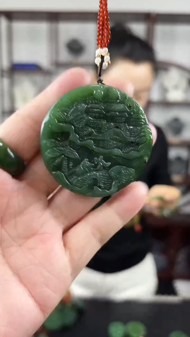 颈饰未镶嵌和田玉1