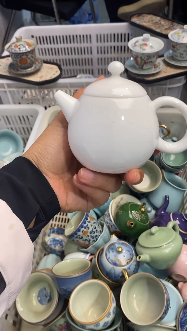 高端 茶壶 茶杯 茶具 轻轻微瑕