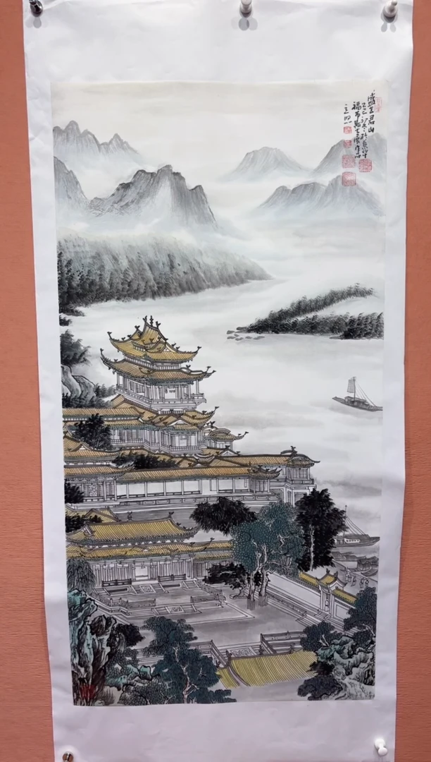 国画师立照老师国画作品
