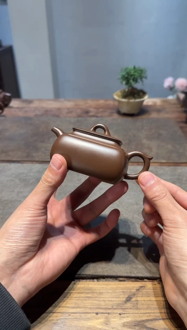 茶壶紫砂用****7长四方 紫砂壶