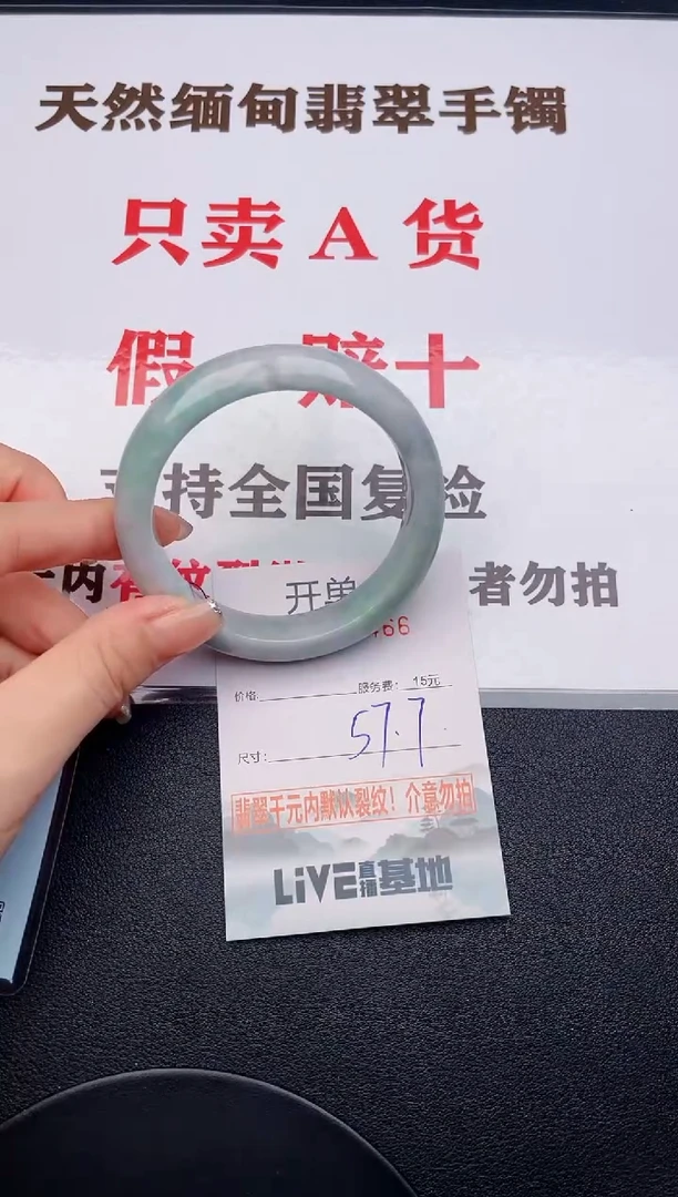 未镶嵌手镯翡翠66