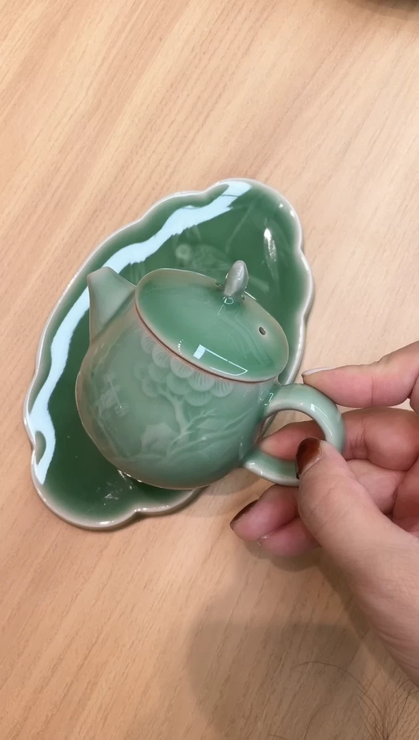 特价福利 微瑕 慧仙青瓷