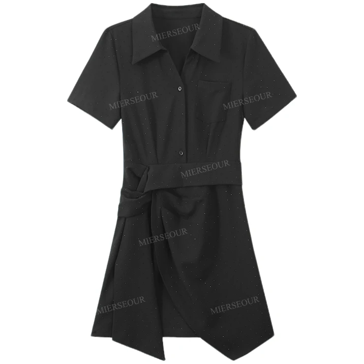 【封后轻奢设计】【高雅秘韵】新款气质高级显瘦百搭连衣裙0737