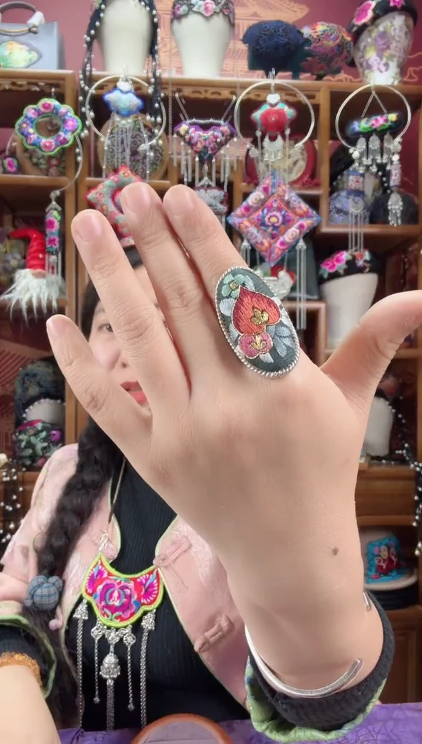 刺绣戒指54甜甜家