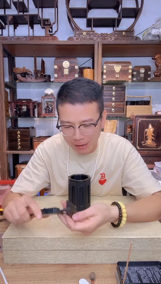 乌木类书架L****8600雕刻龙牌子