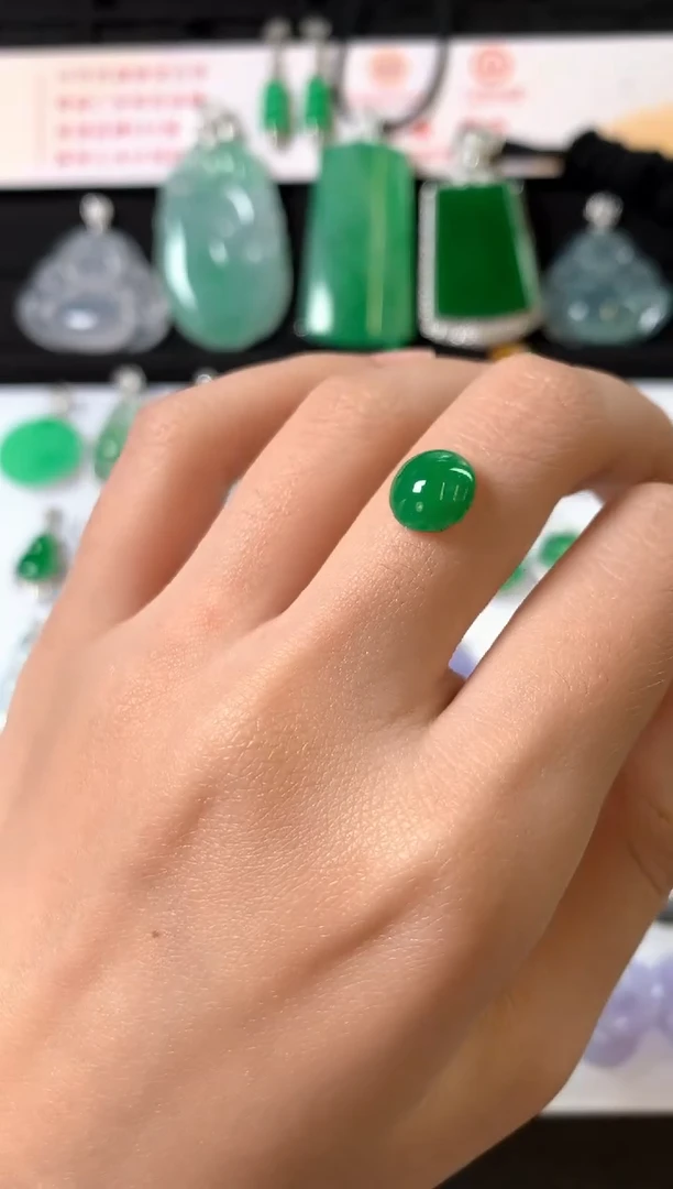 未镶嵌定制翡翠裸石（镶嵌定制）