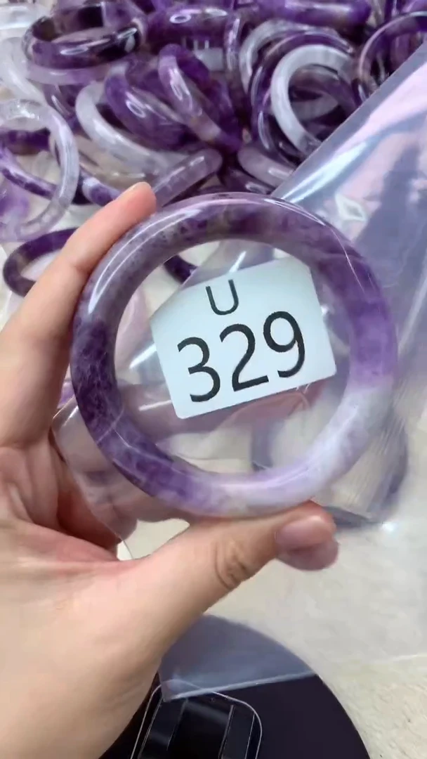 未镶嵌手镯水晶U329-54