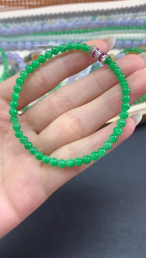 未镶嵌手串翡翠手串|19800