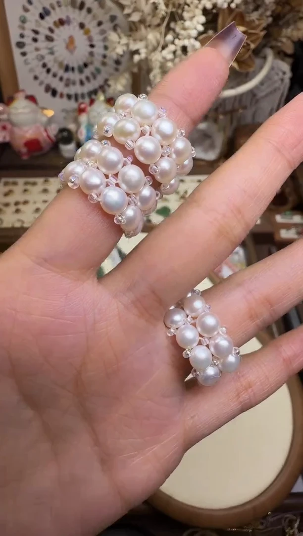 水晶摆件未镶嵌戒圈 多样性发其一