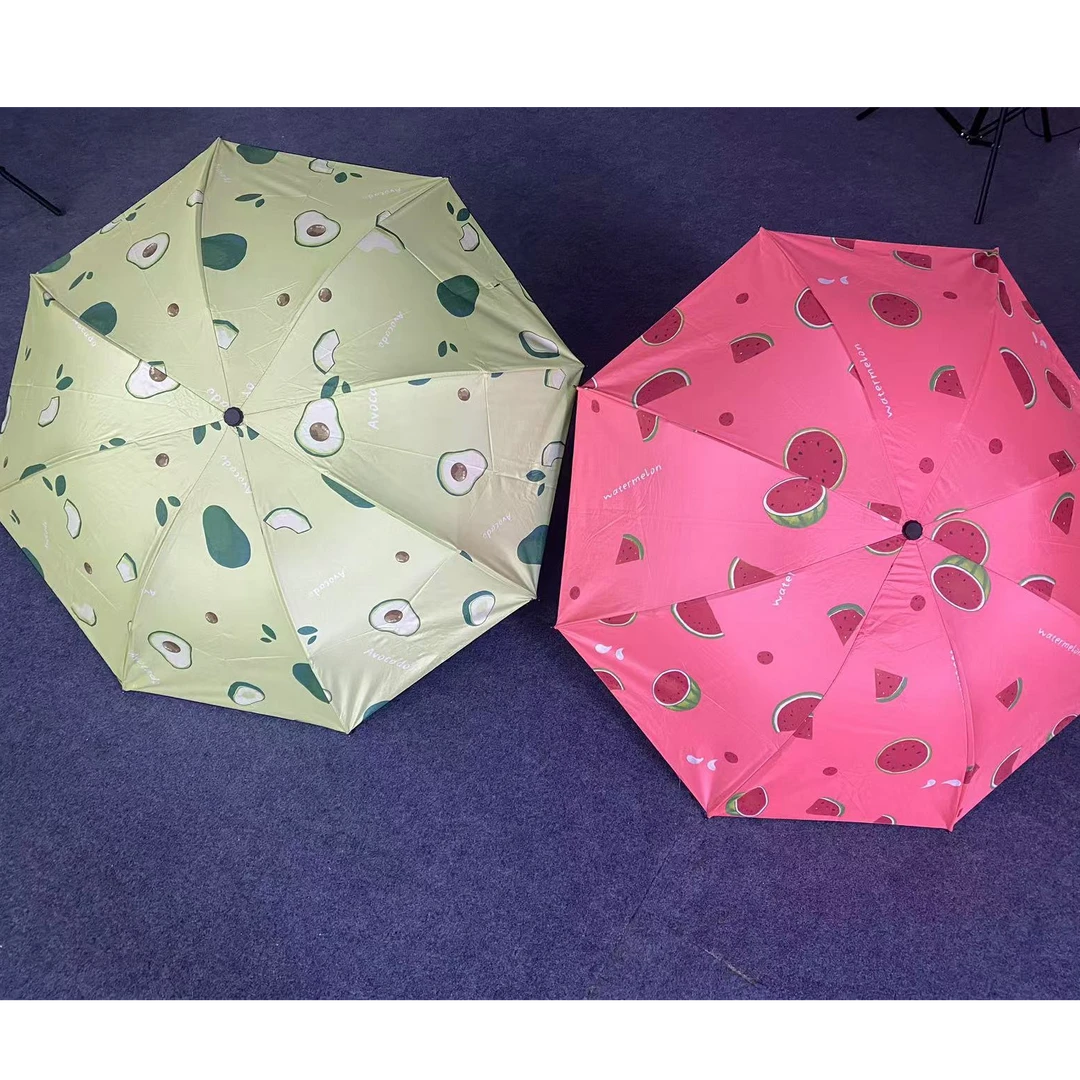 折叠轻巧便携伞晴雨两用 颜色随机发