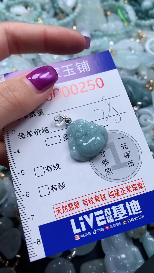 颈饰未镶嵌翡翠250