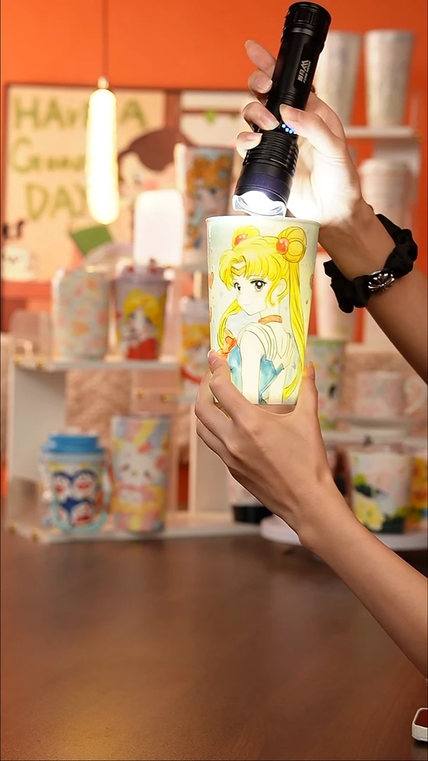 景德镇手工手绘文创陶瓷杯
