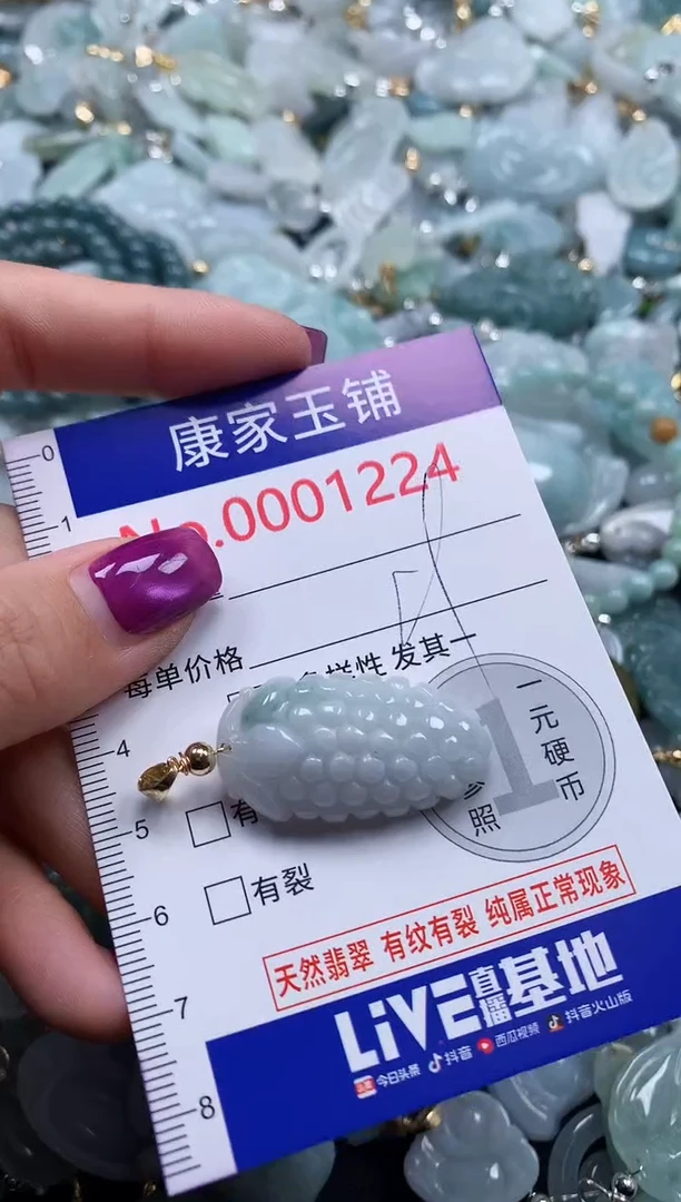 颈饰未镶嵌翡翠1224