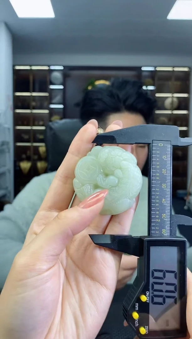 【闪购商品】和田玉颈饰未镶嵌貔貅携钱清货2