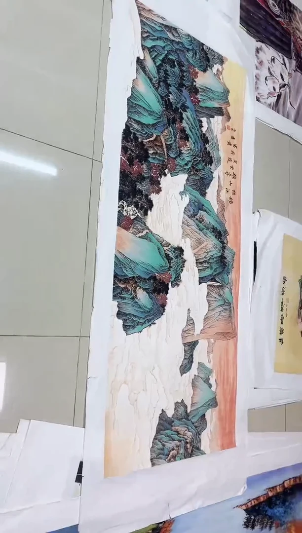国画九霄甄选国画作品zhb