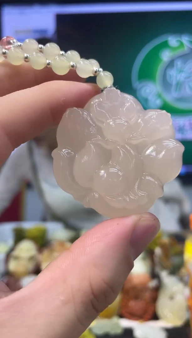 【闪购商品】石英质玉吊坠未镶嵌多样性发货*拍一发一