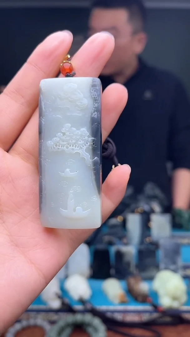 未镶嵌和田玉挂件1