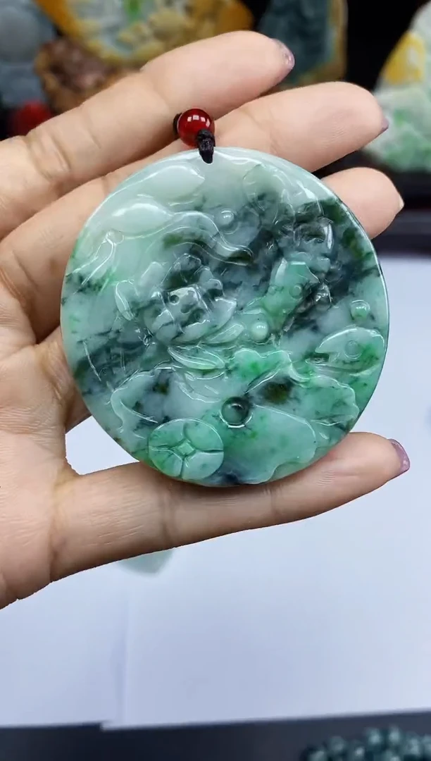 【闪购商品】翡翠颈饰未镶嵌翡翠A货