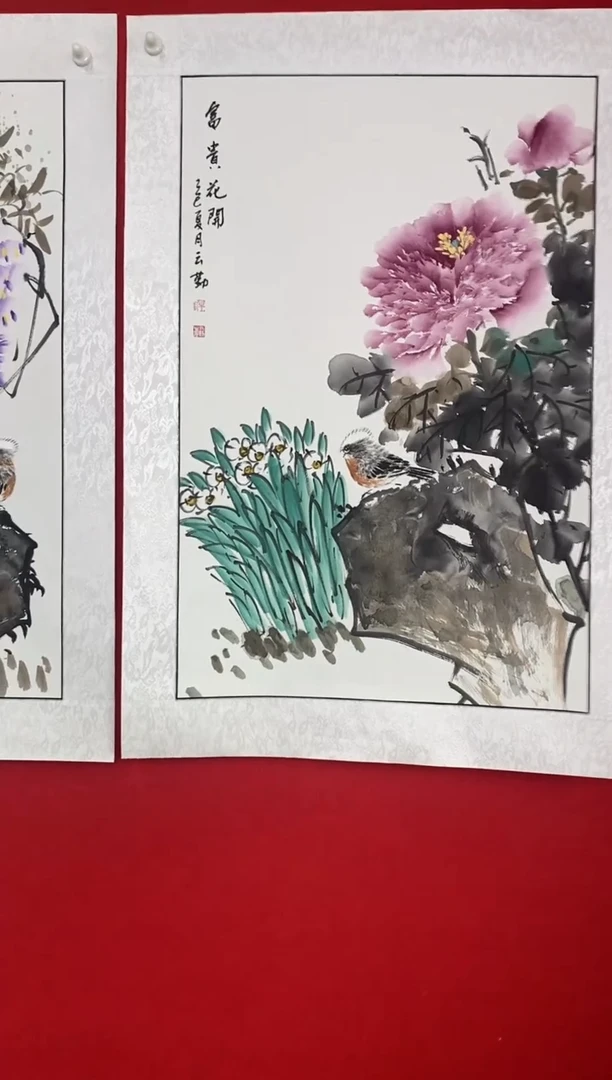 国画 NYQ丹牛云勤老师作品
