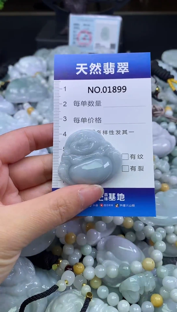 颈饰未镶嵌翡翠天然缅甸翡翠1899