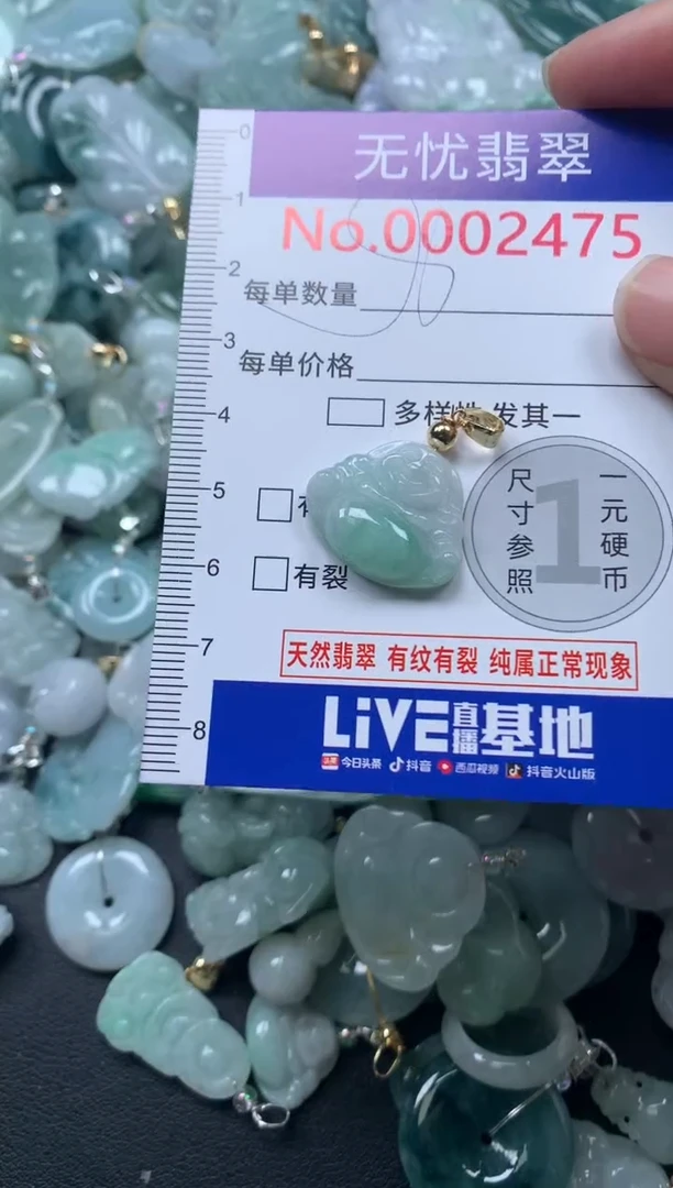 颈饰未镶嵌翡翠2475