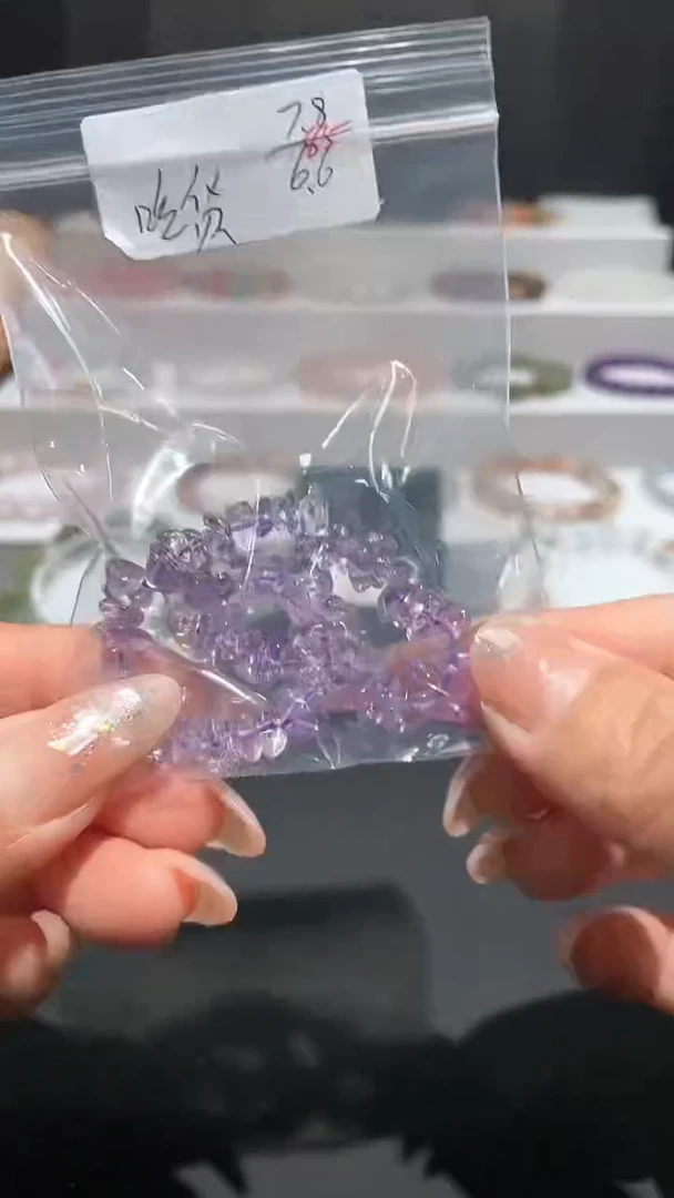 烟晶手链银S925镶嵌 吃货一枚