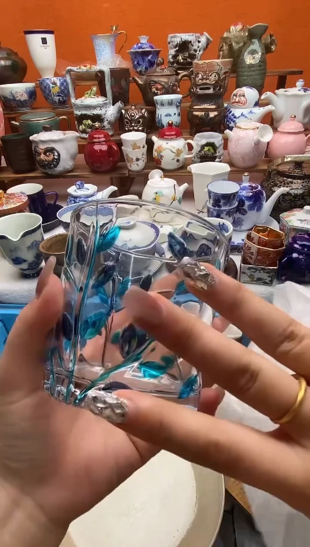 瓷片蓝***子满20包邮 满20包邮