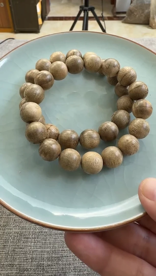 沉香手串国香1.2圆珠-多样性发一