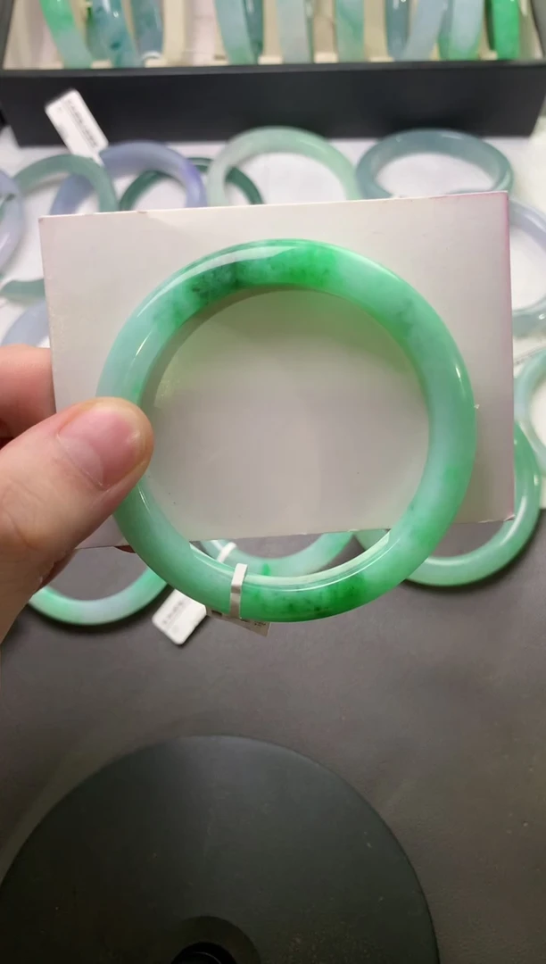 未镶嵌手镯翡翠简**单57*********