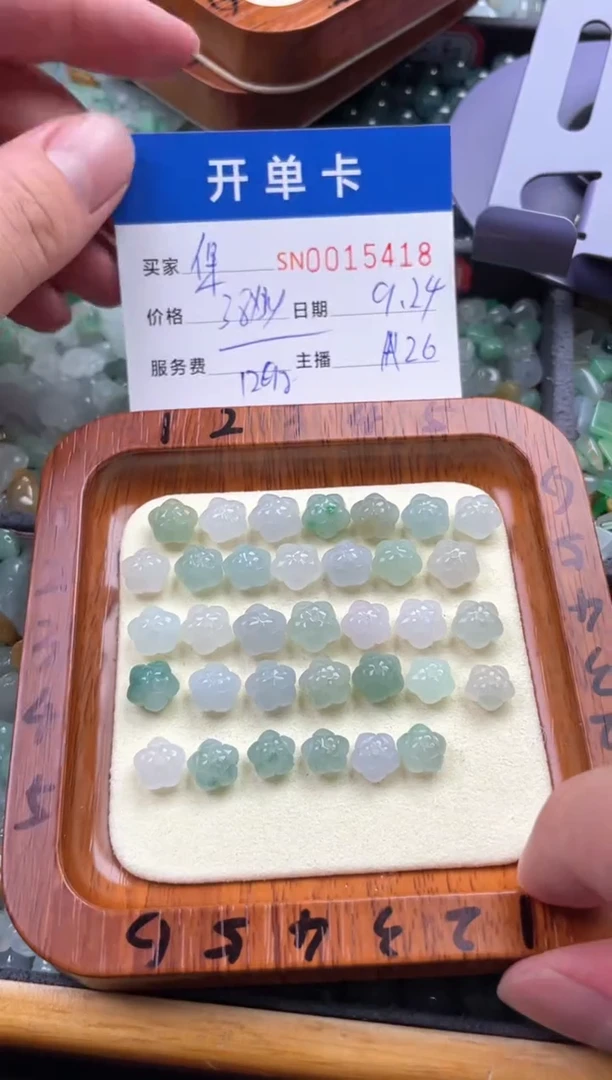颈饰未镶嵌翡翠保*00015418