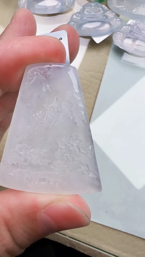 颈饰未镶嵌翡翠缅甸翡翠a货