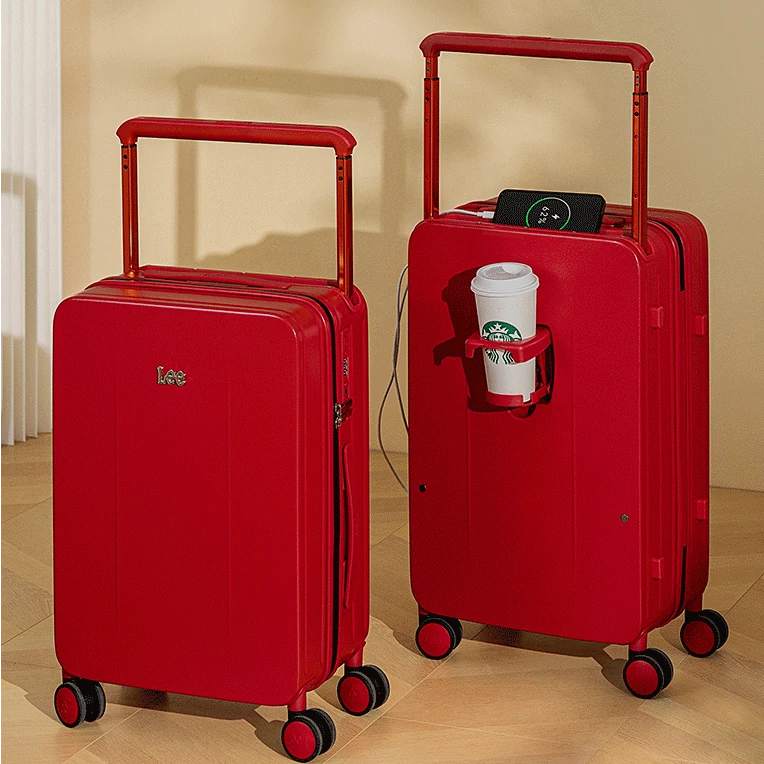 Lee【奥莱商场同款】宽拉杆箱包行李箱男女拉杆箱登机箱ins旅行箱包