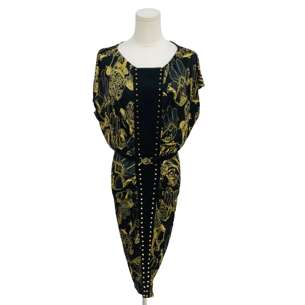 妃鱼/范思哲/粘胶纤维/连衣裙/95新/M6/10