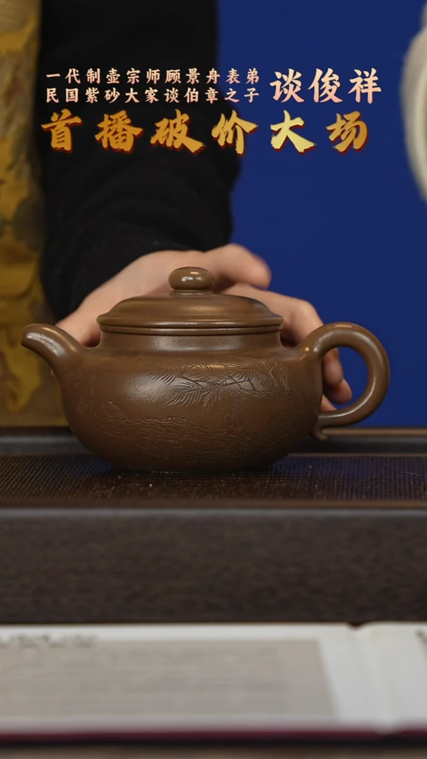 茶壶紫砂宜兴紫砂壶tjx090