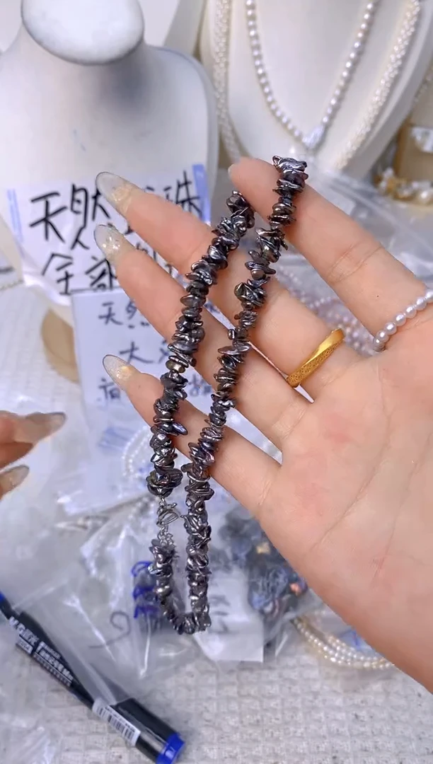 颈饰未镶嵌淡水珍珠F166