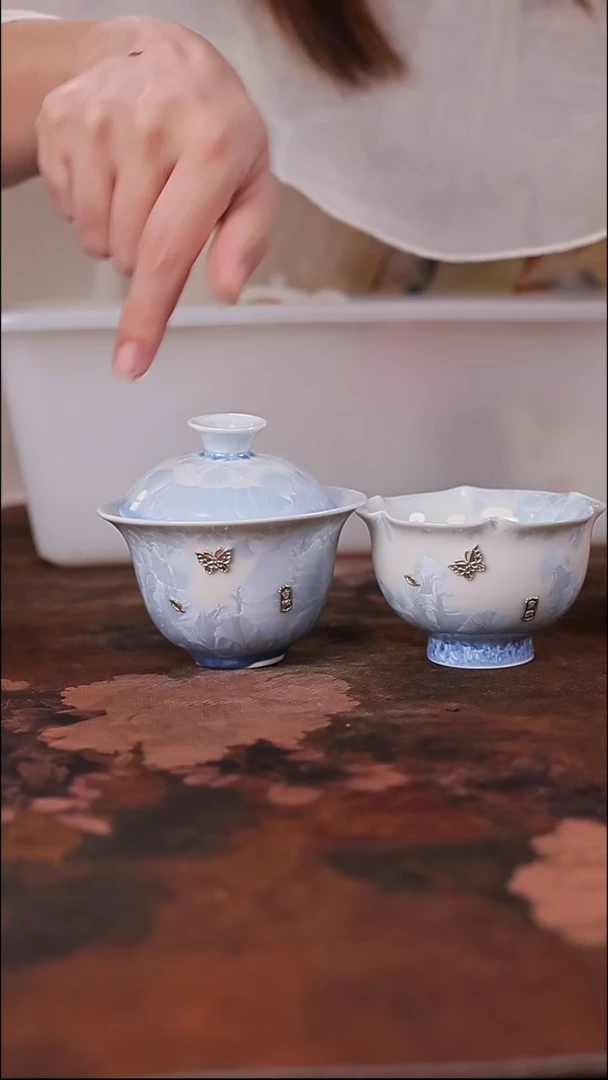 陶瓷茶具（无礼盒）@@A12321