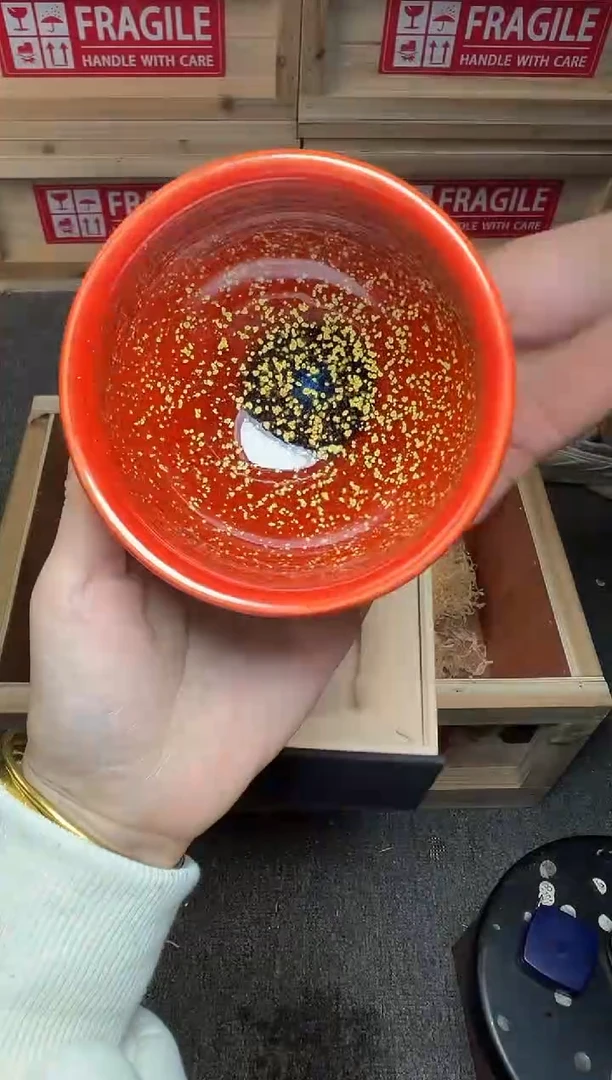 茶盏锦上花 将军 建窑建盏主人杯