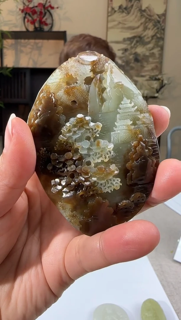 【闪购商品】定制和田玉多样性拍一发一10099