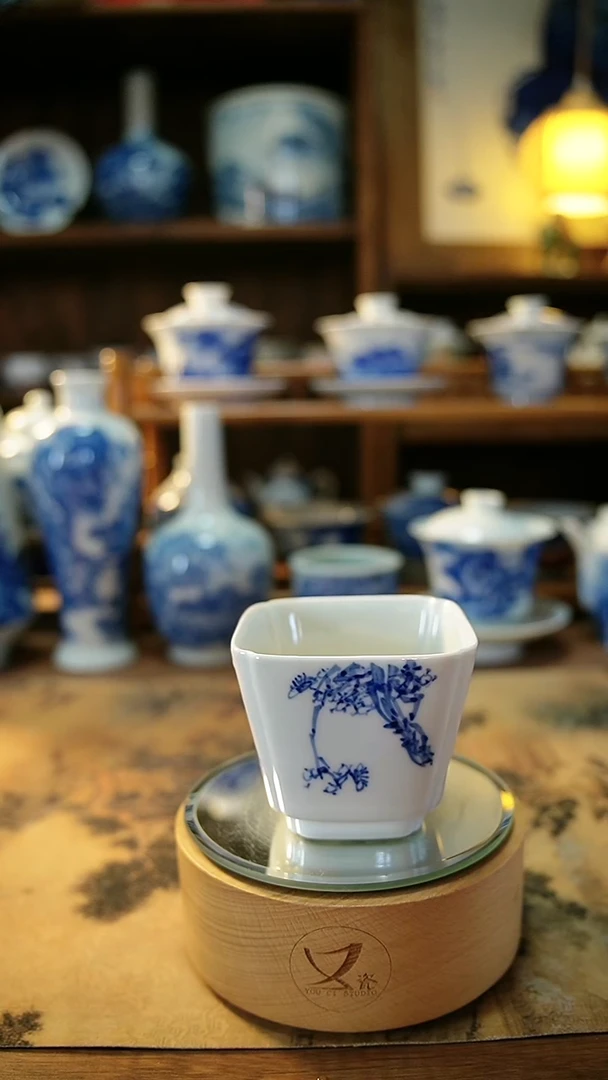 30景德镇手工手绘茶具