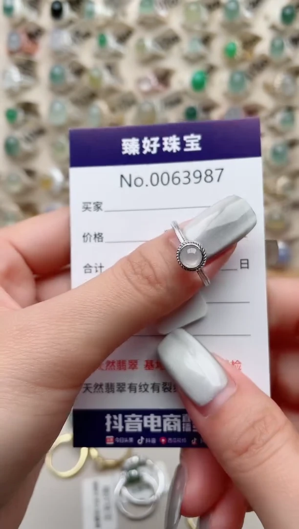 【闪购商品】翡翠戒指银S925镶嵌..........