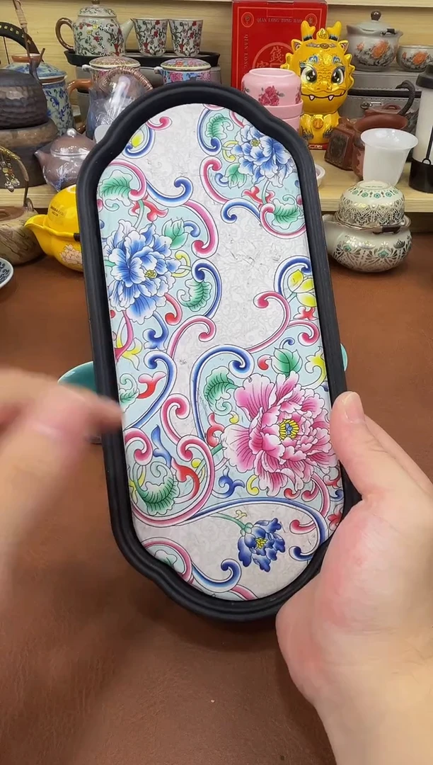 陶瓷茶具摆件旅行套组
