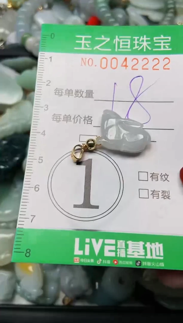 【闪购商品】翡翠颈饰未镶嵌闪购0042222