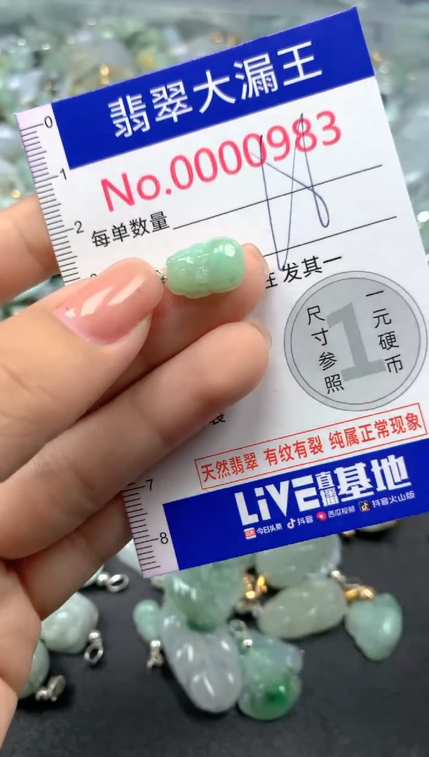 颈饰未镶嵌翡翠983