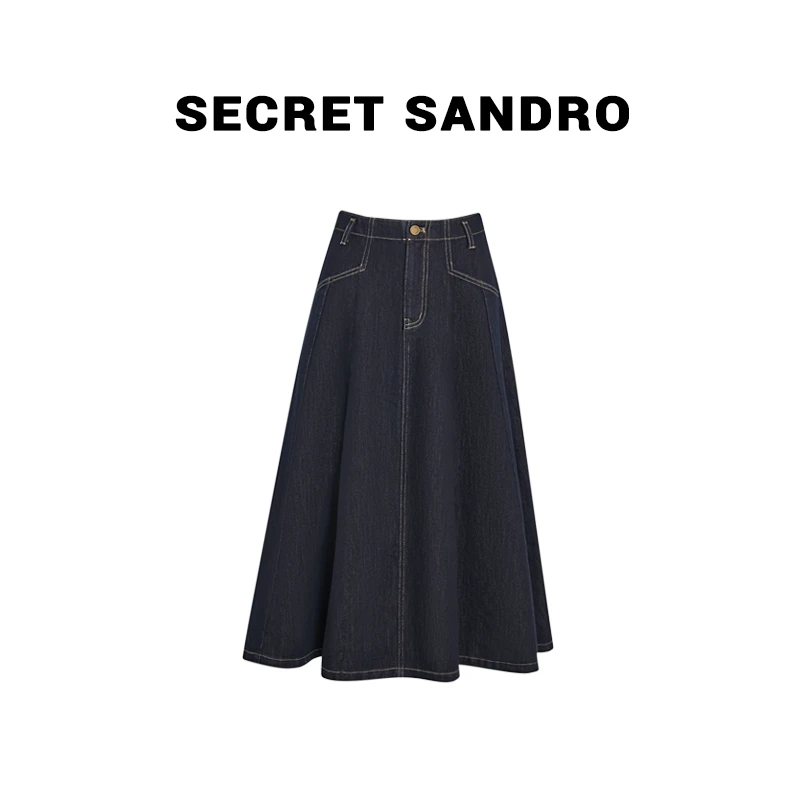 【无敌伞裙】【多娜&Secret Sandro粉丝专享】半身裙 B65213209N