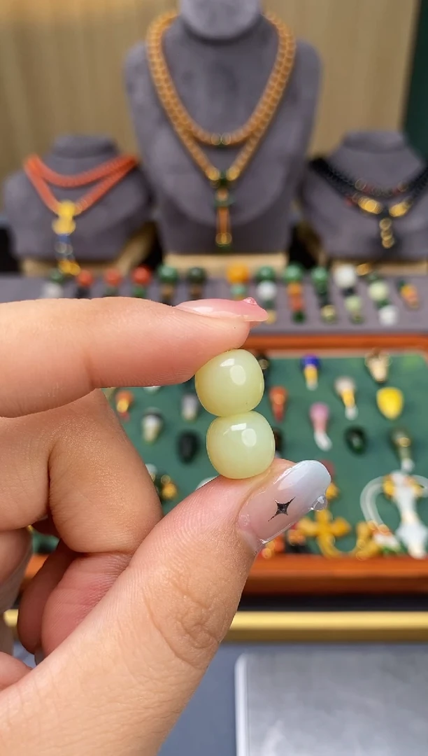 未镶嵌和田玉挂件11mm单珠