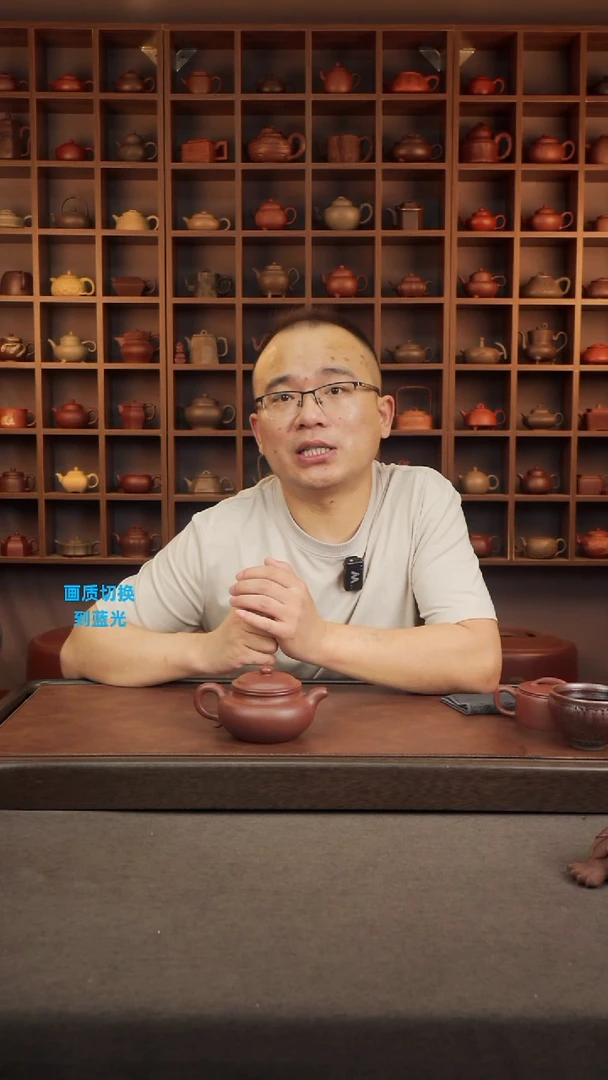 茶壶紫砂原矿紫泥  仿古壶